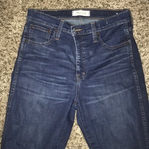 Madewell High rise jeans